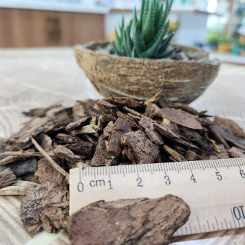 Мульча кора сосны 1 литр-2